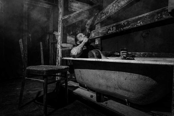 Фотография перформанса «Фарш»